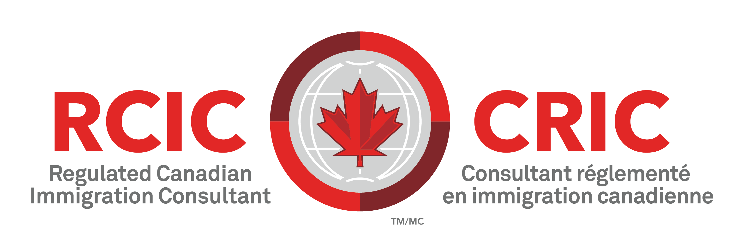 RCIC CRIC - Regulated Canadian Immigration Consultant certification logo